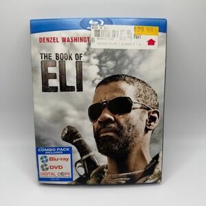 The Book of Eli Blu-ray DVD Combo Pack Denzel Washington Sci-Fi Action Movie